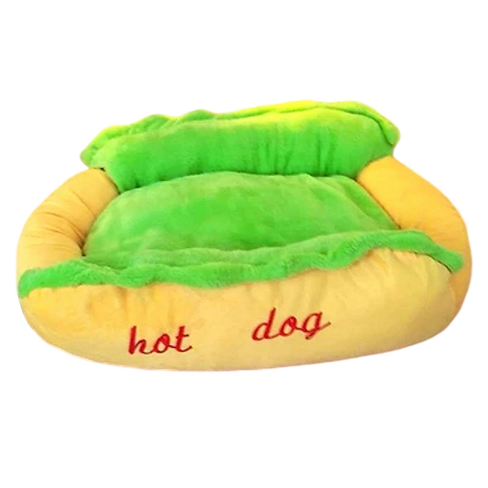 Generico lavabile cani Cuscino Peluche Antiscivolo A Forma Di Cibo | Cuccia per cani piccoli in fibra fine rimovibile e lavabile Per Cuccioli, Gatti E Ambienti Interni: Soggiorno, Camera,