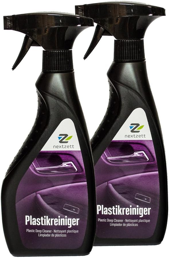 nextzett 92441115 Plastic Deep Cleaner, 16.9 fl. oz, 2 Pack