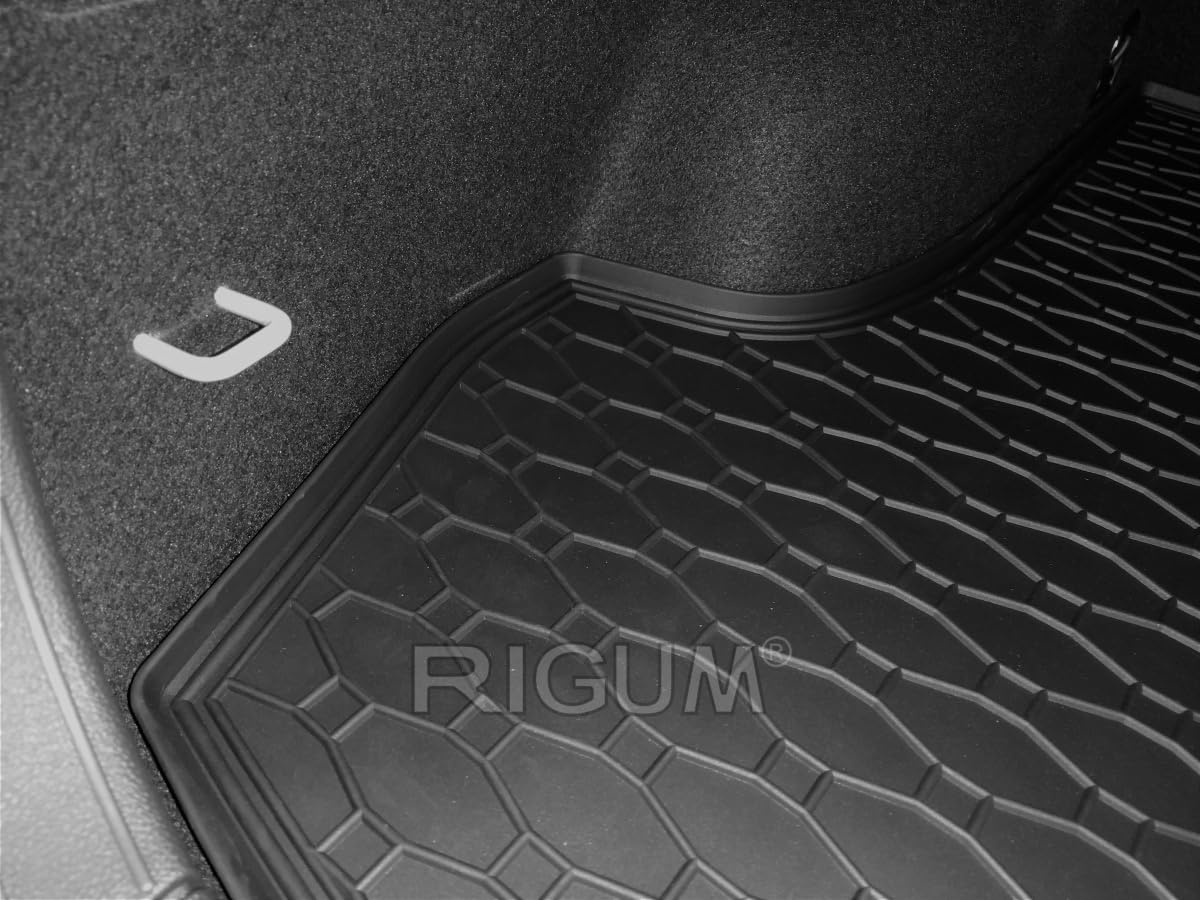 Kofferraumwanne und Gummifußmatten RIGUM geeignet für VW T-ROC ab 2017 Perfekt angepasst + Magic Eraser