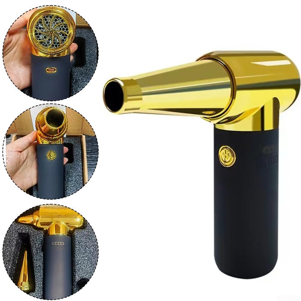 Soffiatore a getto con motore brushless, livelli di velocità regolabili, design portatile