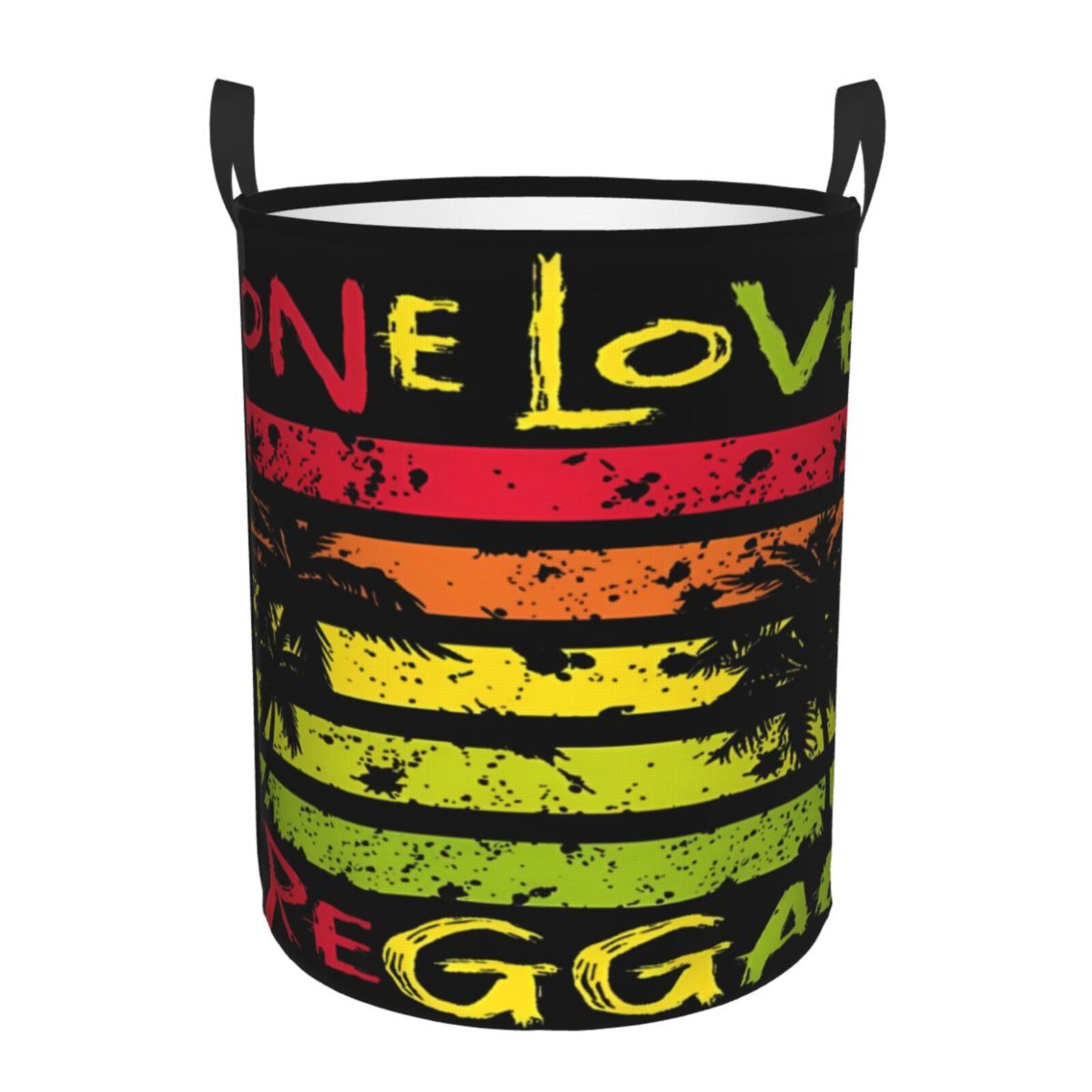 Cesta del Bucato 40X50cm Jamaican Reggae Palm Trees Cesta Bucato