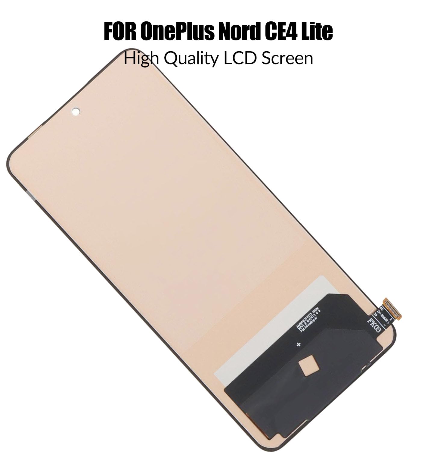 Écran de rechange pour OnePlus Nord CE4 Lite INCELL | CPH2619, CPH262, écran tactile LCD, numériseur, avec kit de réparation (pas de fonction d'empreintes digitales)