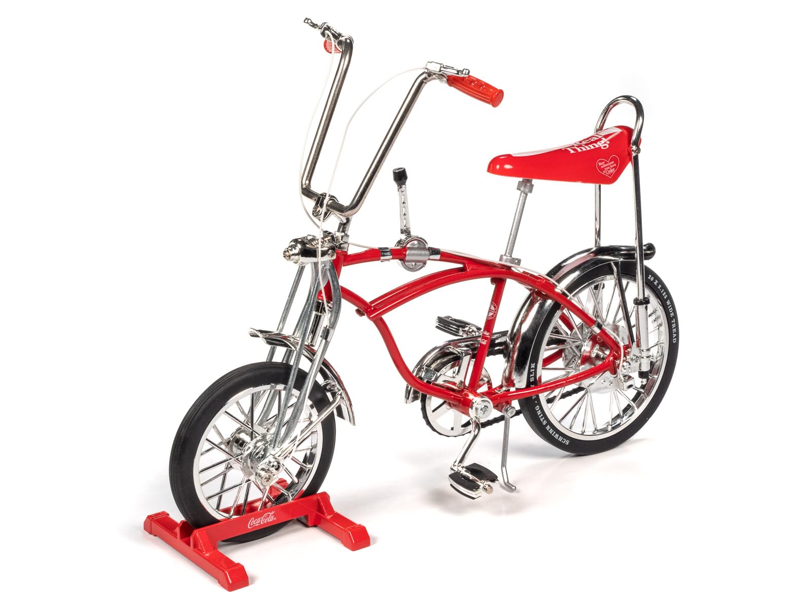 Amazon.com: AMT Schwinn 1970 Coca Cola (Red) 1:6 Scale Diecast