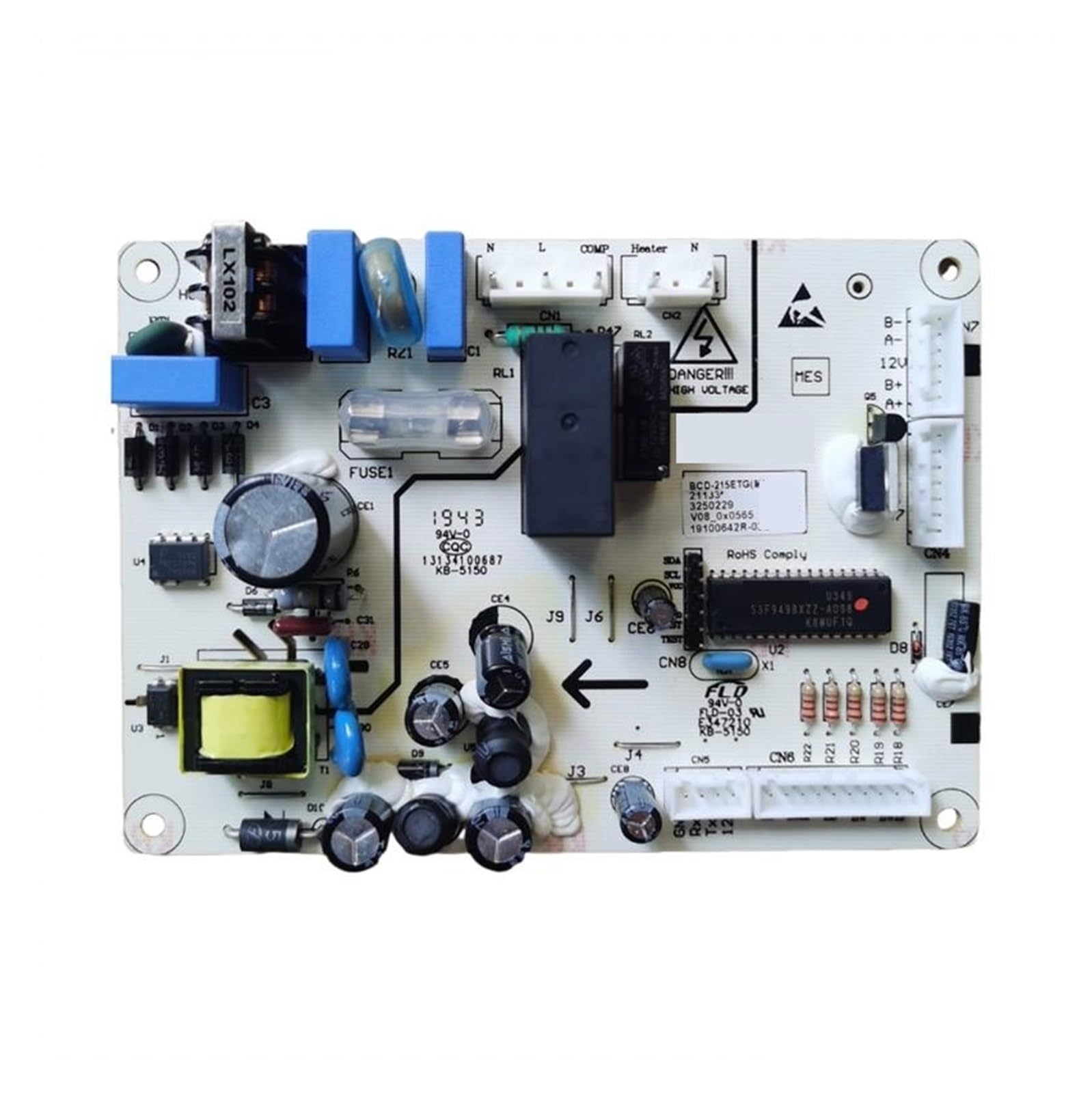 YANPXDOE Refrigerator Motherboard Accessories Power Board BCD-215ETG Computer Board Control Board Motherboard