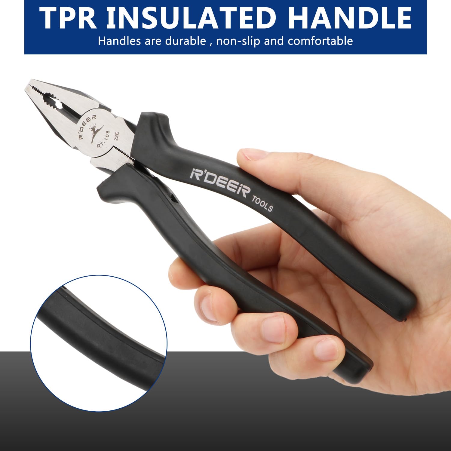 Rongon Multi-Tool Plier, Stripped Screw Extractor Pliers,Side