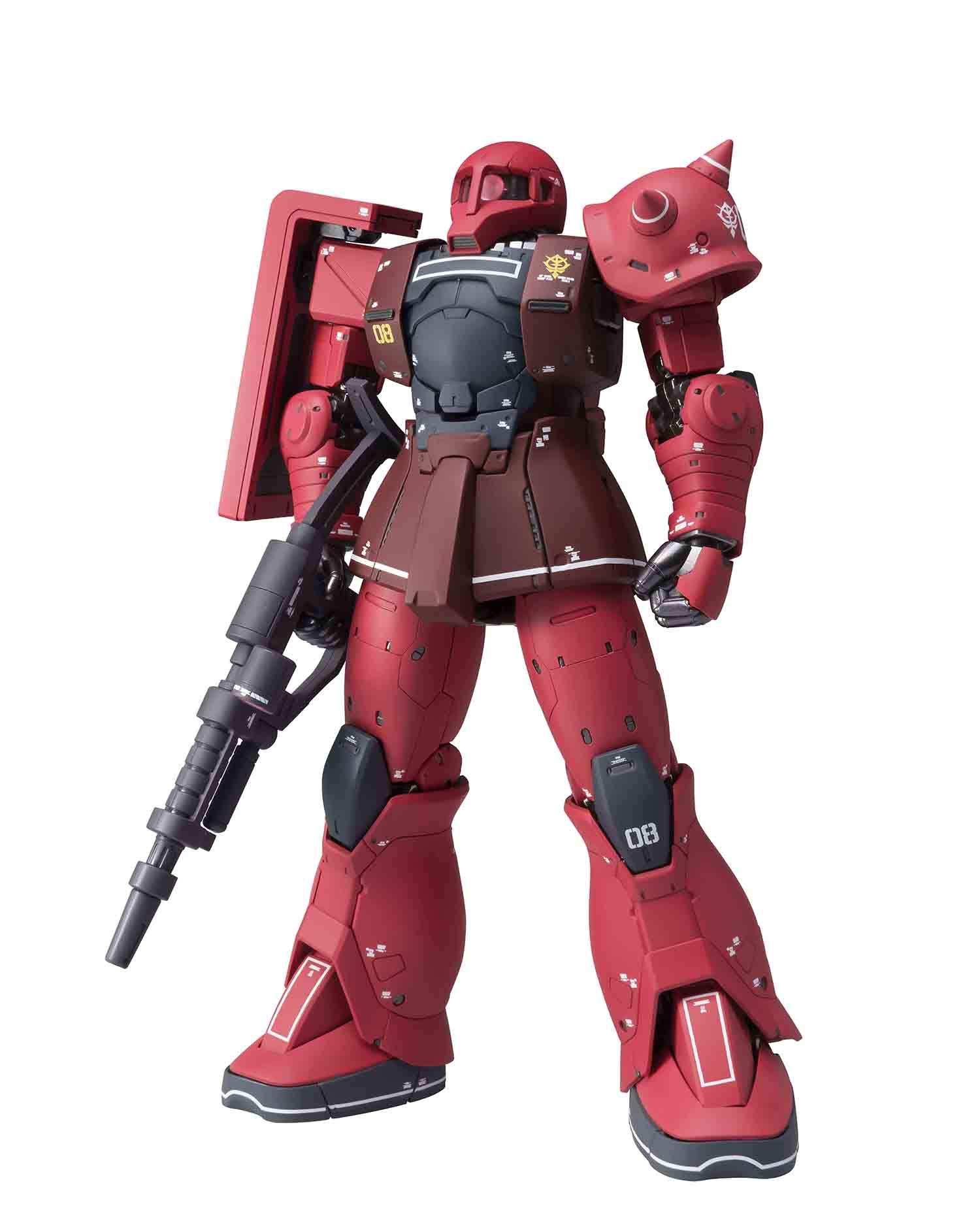 Bandai Hobby HG The Origin – Modello MS-05S Char Aznable's Zaku I (Scala 1/144) – Kit Di Assemblaggio Giapponese
