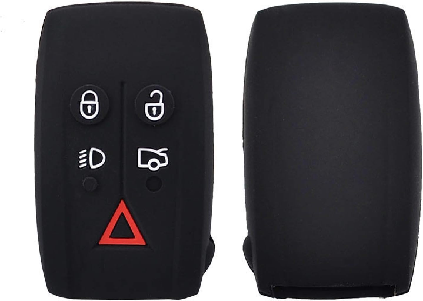 5 Button Silicone Car Remote Key Fob Shell Cover Case,For Jaguar XK XF XJ8 XK8 XRR 2007-2011 2012 2013