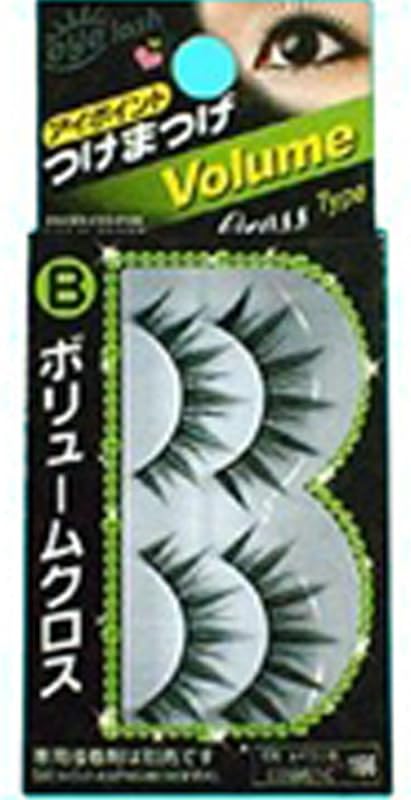 False Eyelash, Volume Cross