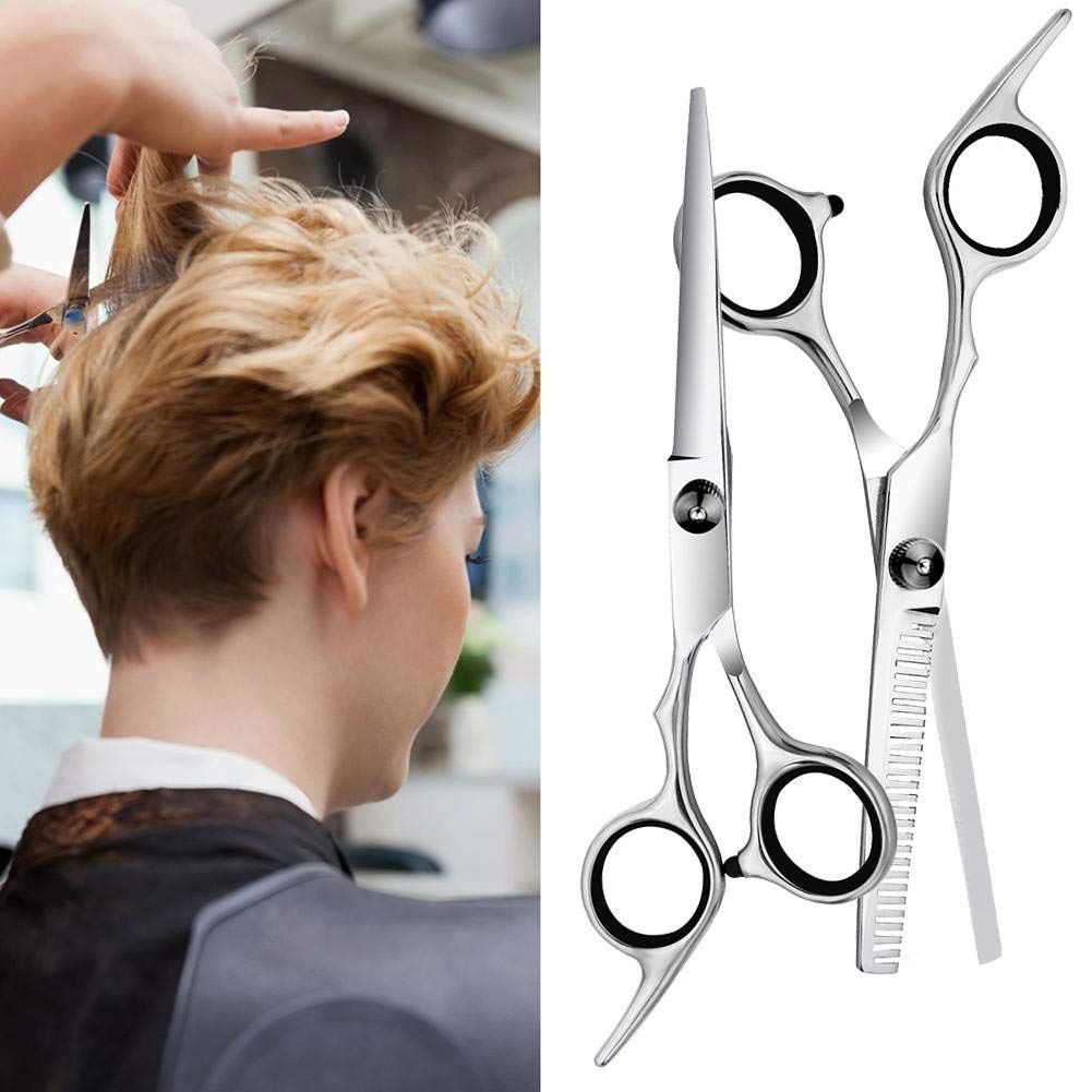 Set di Forbici Professionali per Il Taglio dei Capelli da 6 Pollici (15 cm) per Parrucchieri.