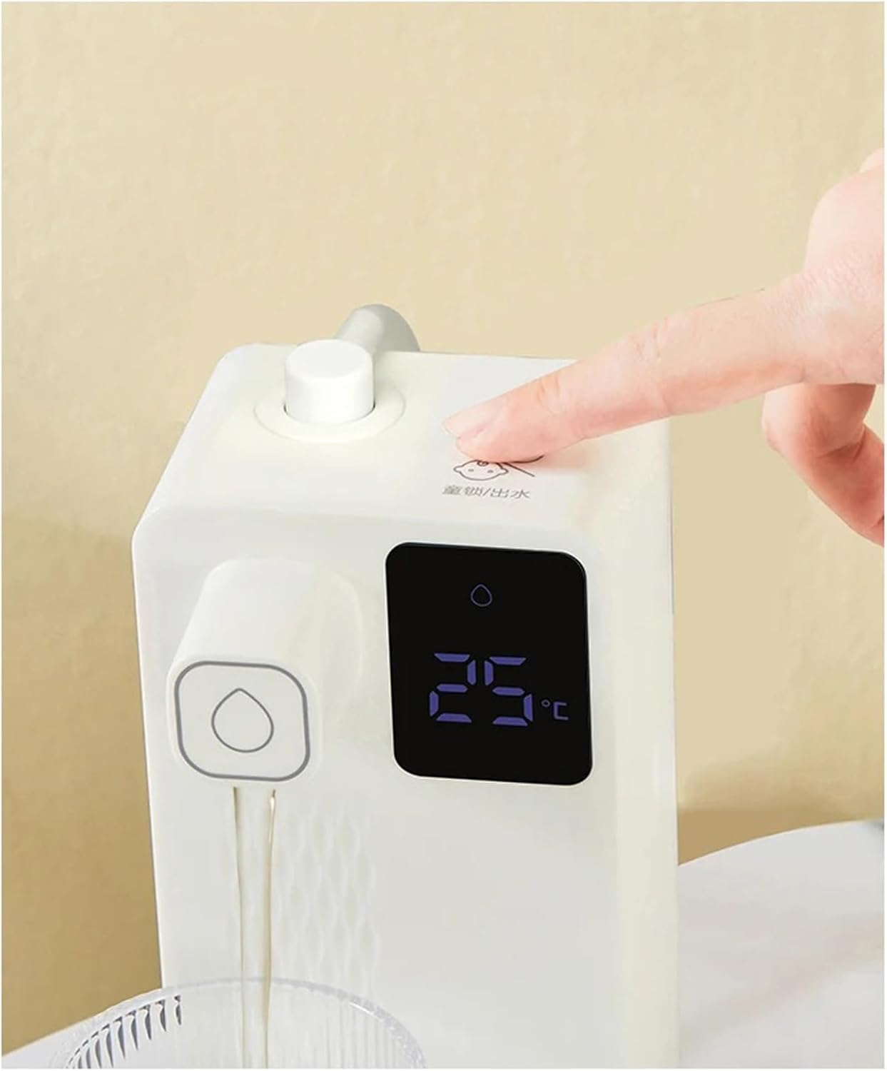 Water Dispensers Automatic Dispenser Kitchen Desktop Instant Hot Small Desktop Travel Hot Drink Kettle Cold Despenser (Color : A-Without Water Tank)
