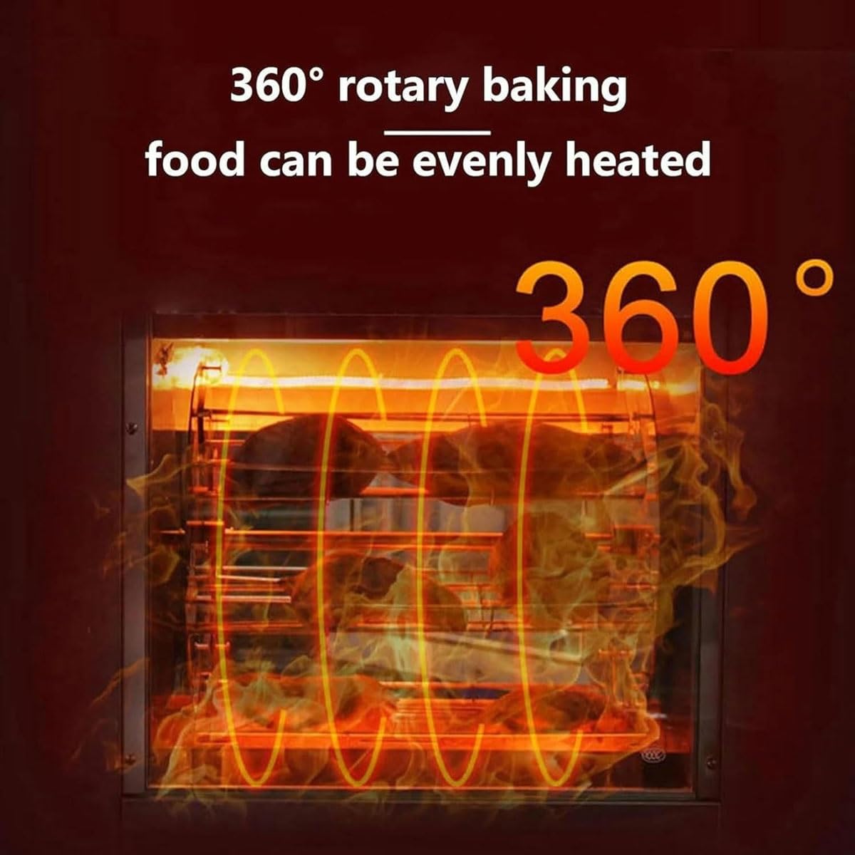 Commercial Roasted Sweet Potato Machine,2200W Desktop Automatic Electric Oven Stove,with Insulation Box