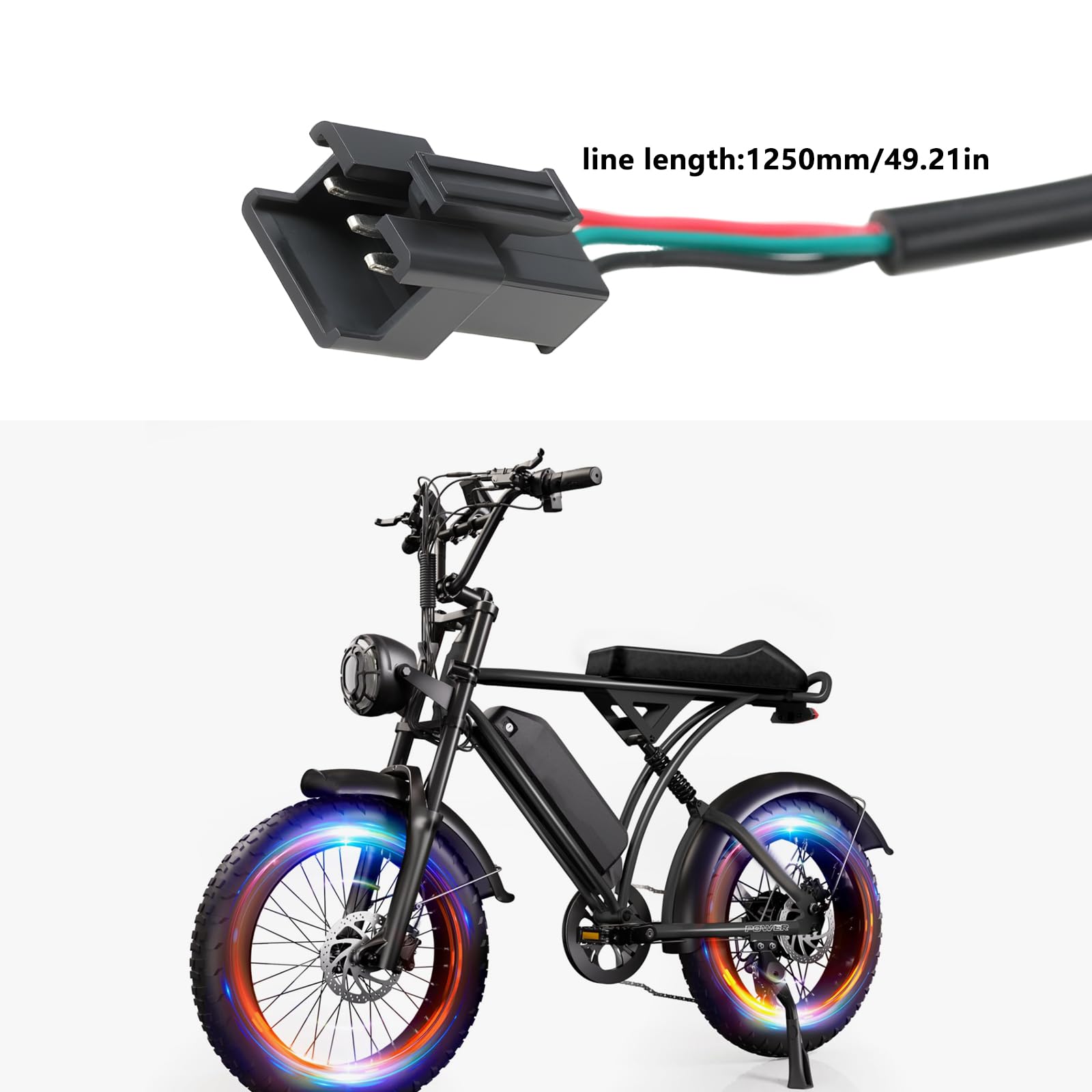 SG Store Accélérateur à Commande Au Pouce Droit pour Vélo électrique Et Scooter 24/36/48 V/60 V