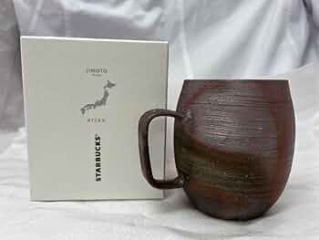 JIMOTO Made マグ備前焼SANGIRI355ml 備前焼　スタバ新商品 JIMOTO Made]マグ備前焼SANGIRI355ml|マグカップ|mug