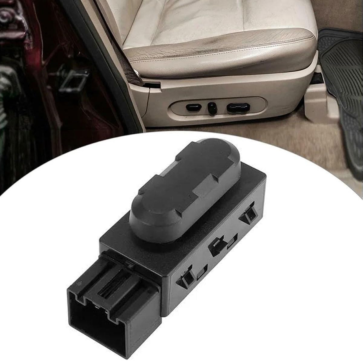 Power Seat Switch Control for Ford Navigator 2007-2017 Front Left Side 5F9T-14B709-AA Fast Response Electric Seat Switch Button Replacement