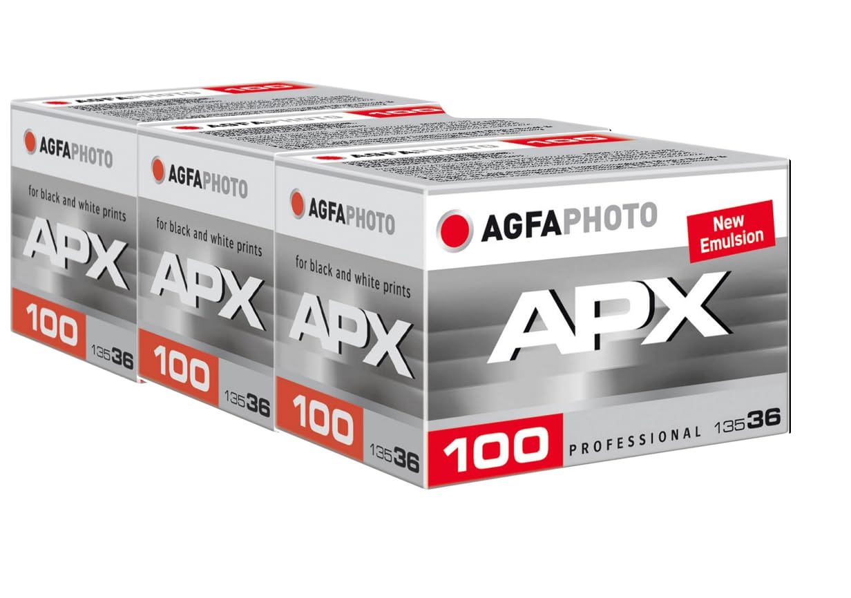 AgfaPhoto APX 100-36 Triple Pack Black/White Picture Film
