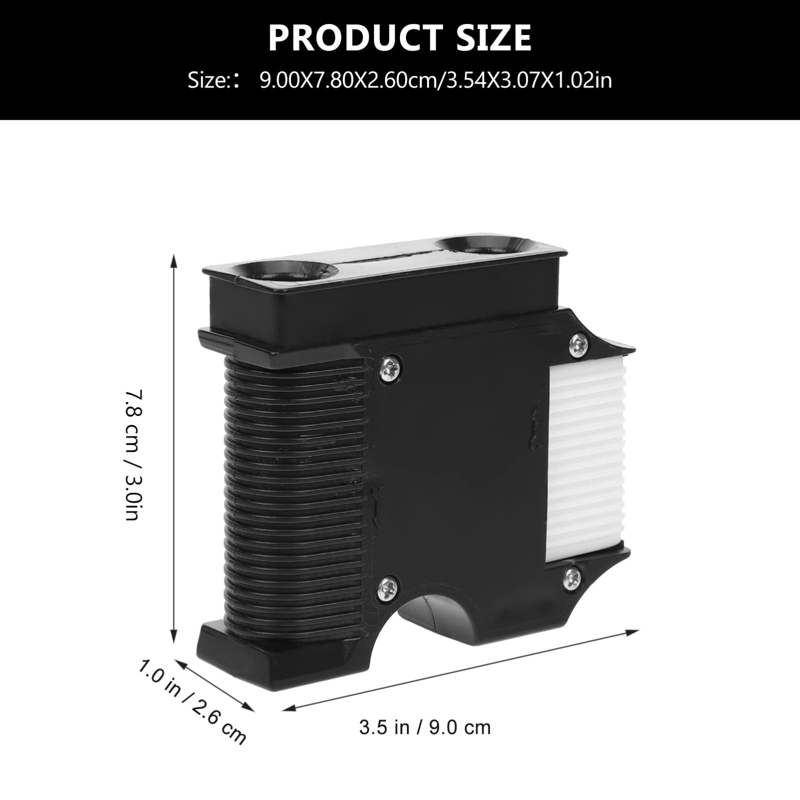 Yardwe Marine Hooks Boat Cleat Clips 2 Pack Yacht Hooks for Boat Holders Non-Slip Easy to Attach and Release