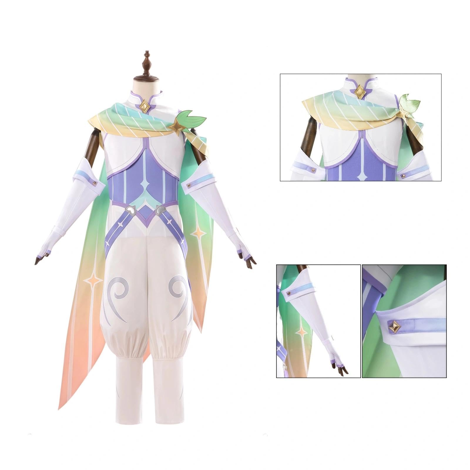 Anime Casual Daily Outfit Estilo Disfraz de Cosplay Kazuma Satou, Disfraz de juego de rol de fiesta de Halloween para Comic Con y Cosplay Evento
