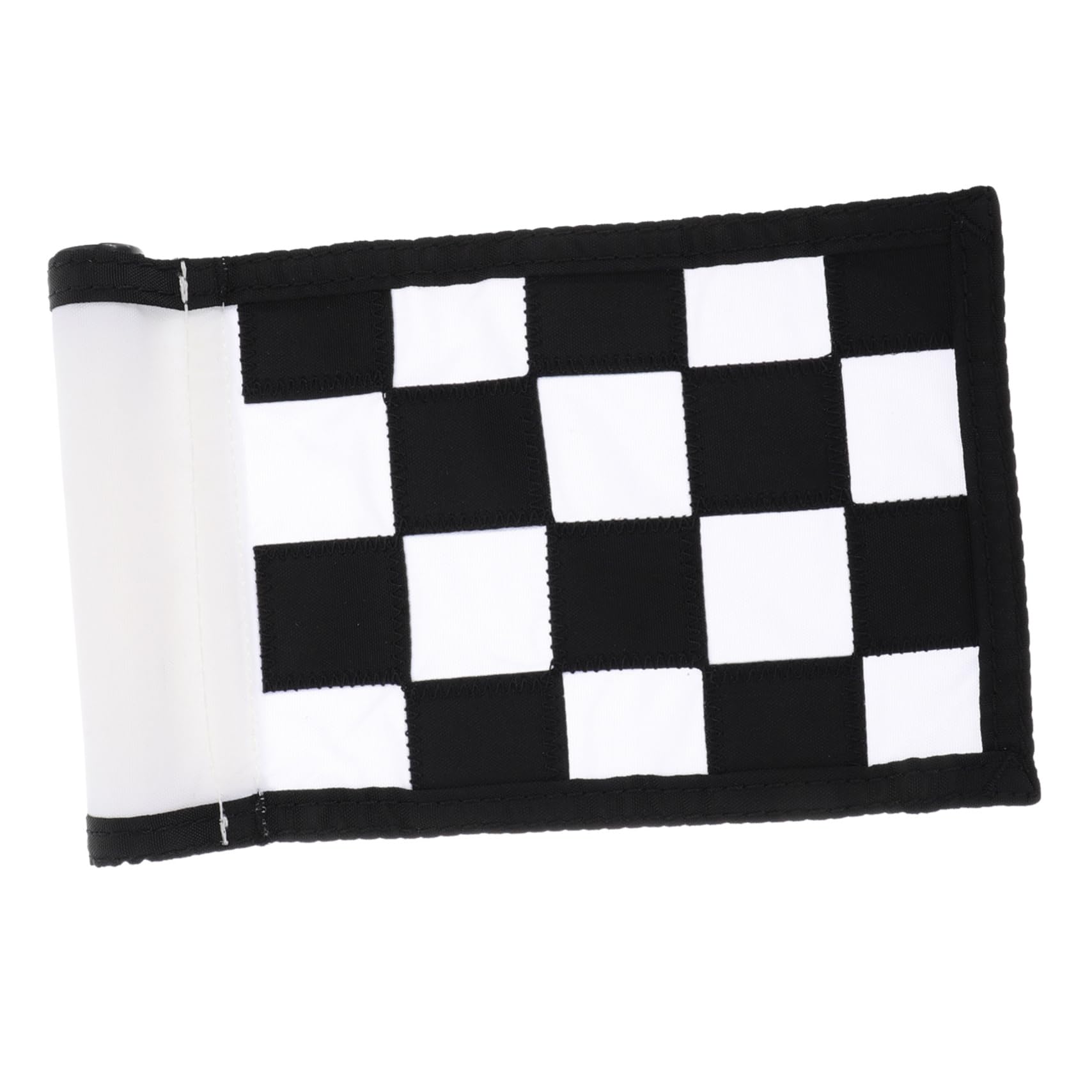 KOMBIUDA Practical Checkered Flag Portable Training Golf Flag Detachable Practicing Grid Course Supplies
