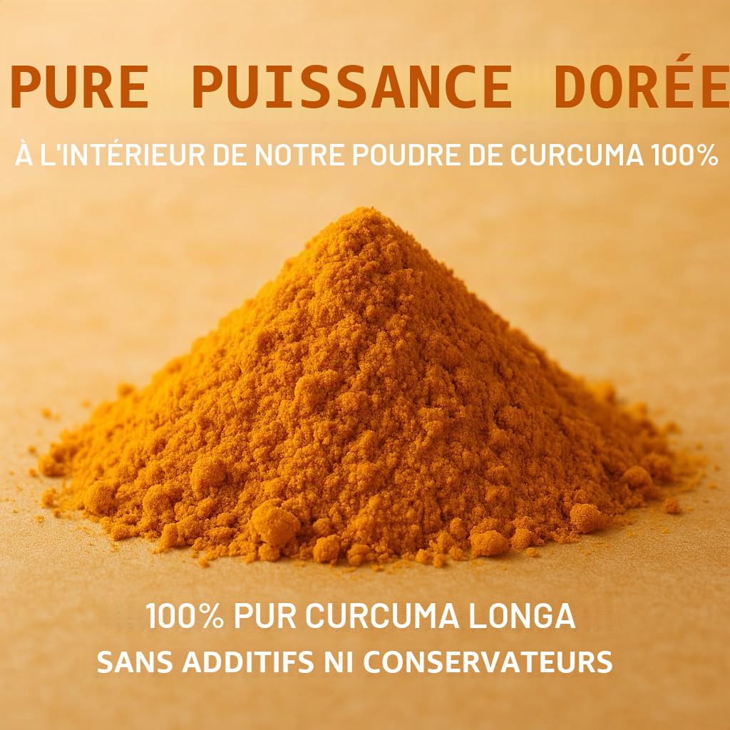 GiDeli Curcuma en Poudre 10kg - 100% Curcuma Longa pur Sans Additif - Racines Indiennes Récoltées à la Main - Mouture fine et Couleur Jaune Éclatante - Idéal pour Currys et Riz