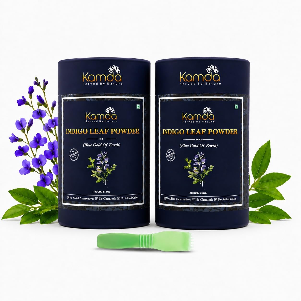 Kamda Natural Powder For Hair and beard (Kamda Natural Indigo Powder for Hair & Beard)-picture-32