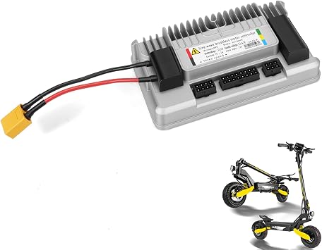 48V Scooter Controller Replacement for GT06 Electric Scooter, Sine Wave Brushless Motor Controller, Replace for GT06-Ctrl Scooter Control Module 1200w/2400w