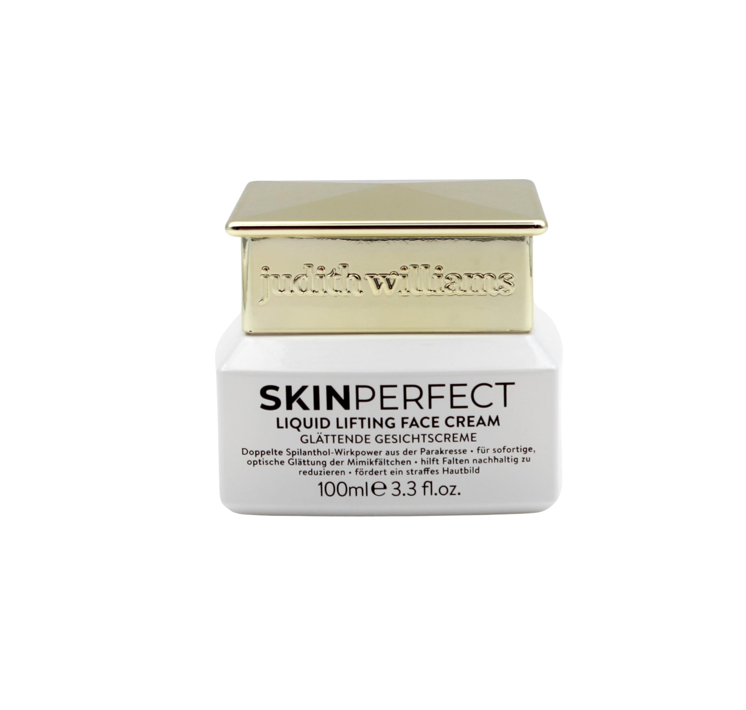 Judith Williams SkinPerfect Liquid Lifting Face Cream 100ml | mit Spilanthol aus der Parakresse