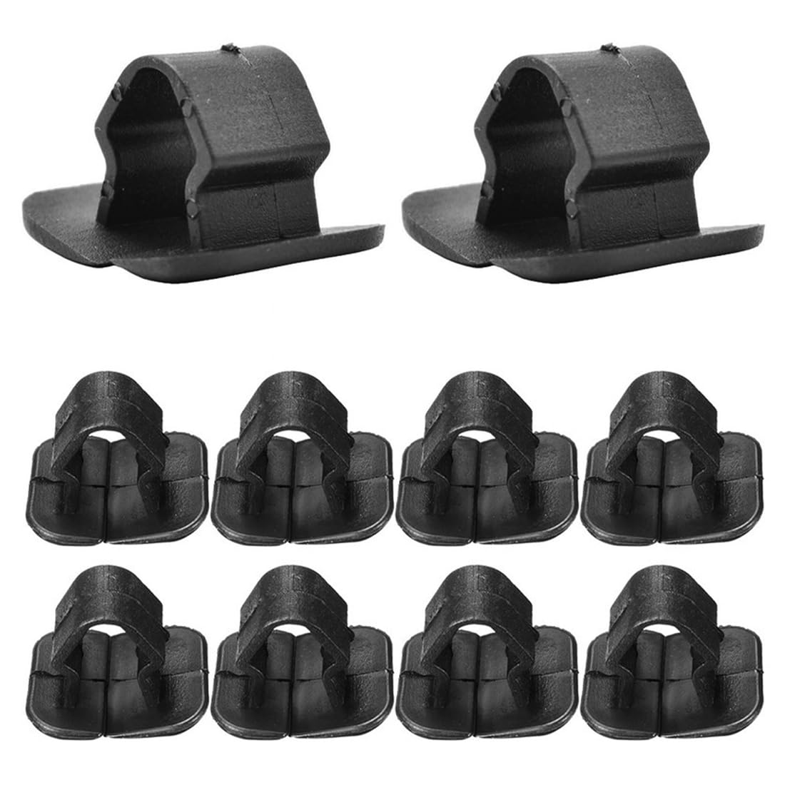 10 Pezzi Clip Fissaggio Auto Cofano Isolamento Pad Titolare, Accessori Universali Per Auto Furgoni Camion