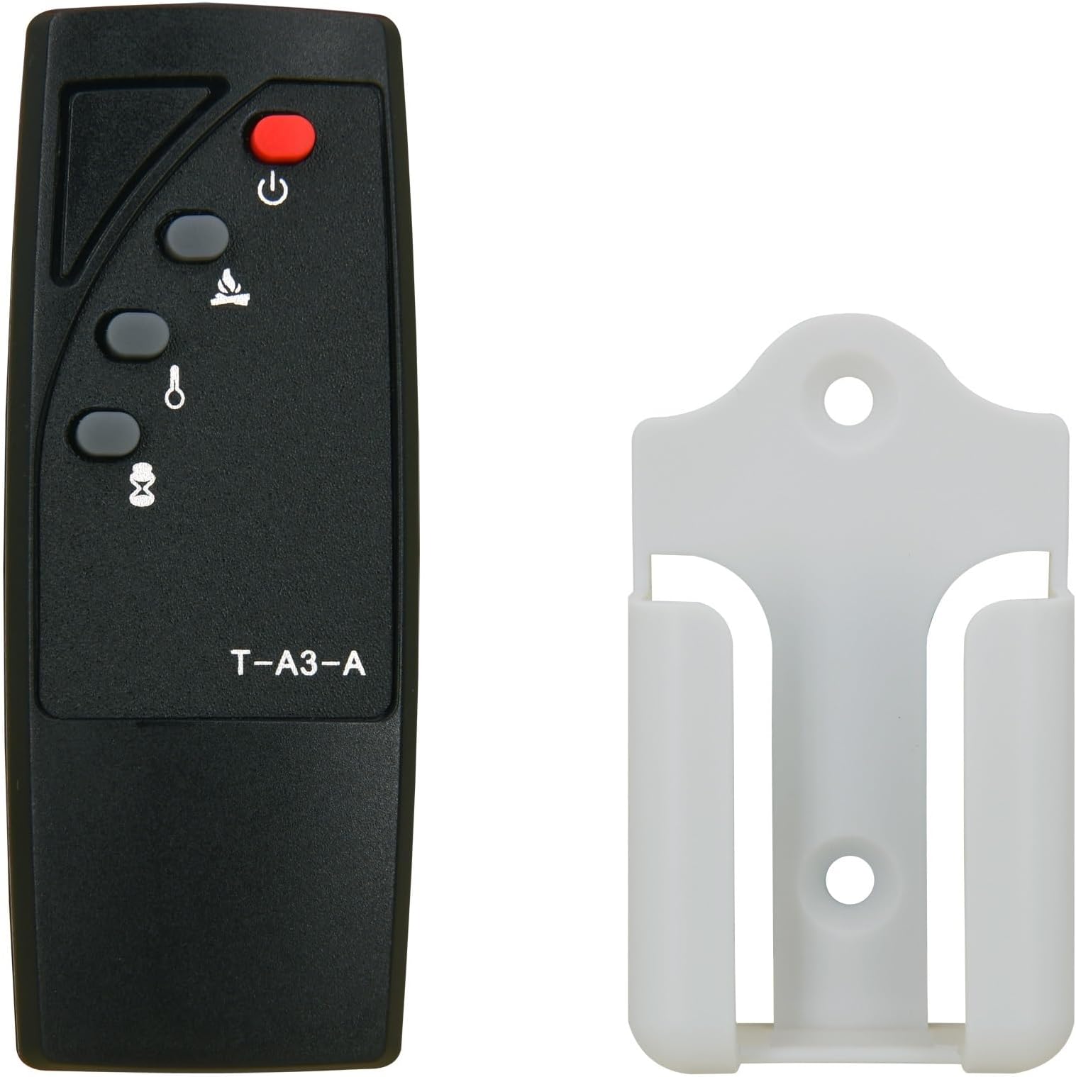 Replacement Remote Control for Twin Star ClassicFlame Classic Flame Electric Fireplace Stove Heater 18EF022GRA 18EF022SRA 23EF022GRA 23EF022SRA 26EF022GRA 26EF022SRA,with Holder