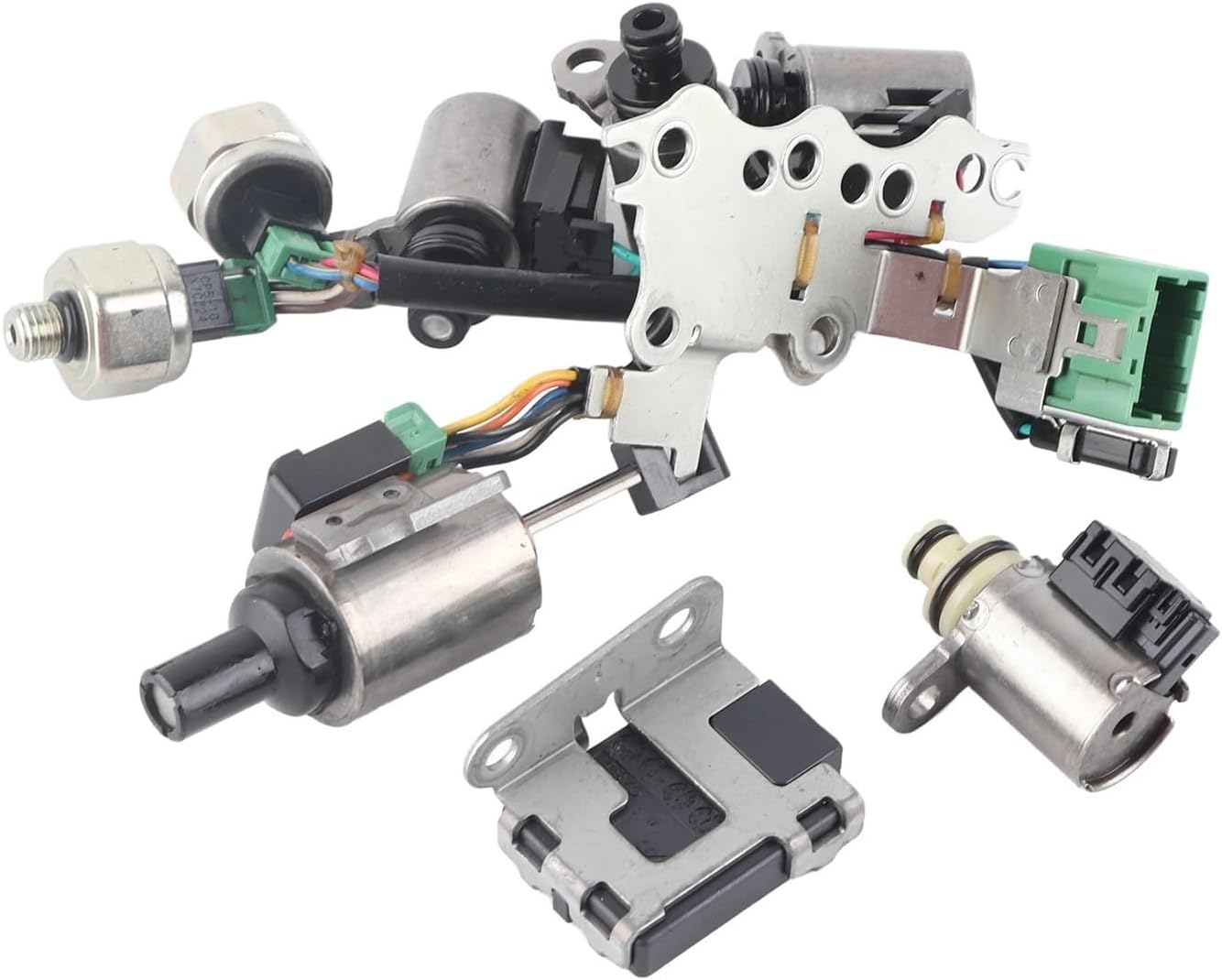 CVT Transmission Valve Body Soelnoid Kit JF011E RE0F10A Replacement Compatible For Altima CVT Solenoid Valve Body Solenoid Kit
