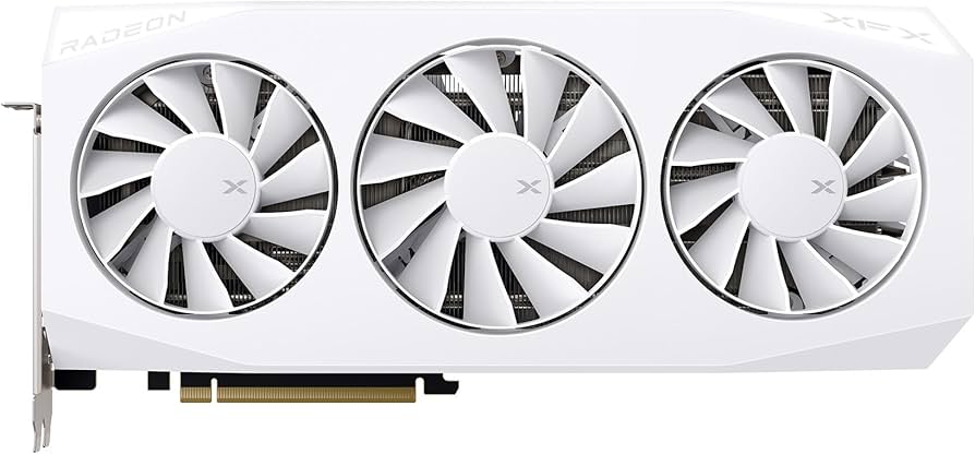 Amazon.com: XFX Mercury AMD Radeon RX 9060XT OC White Gaming