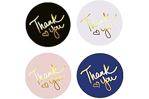 IBAKE Thank You Stickers: Show Appreciation with Style
