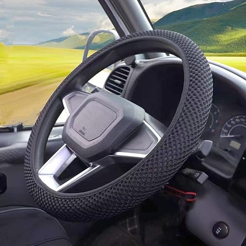 Miniatura 8 de funda para volante mullida y peluda para mujer y niña, de colores, con brillantes, suave terciopelo cálido, universal, de 15 pulgadas, para