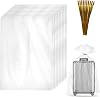 10 Pack Extra Large Clear Plastic Storage Bags, 90x120cm,Waterproof Jumbo Storage Bags, Flat Large Plastic Bags,for Loft,Luggage,Suitcase,Comforter,Chair,Toys,Bedding