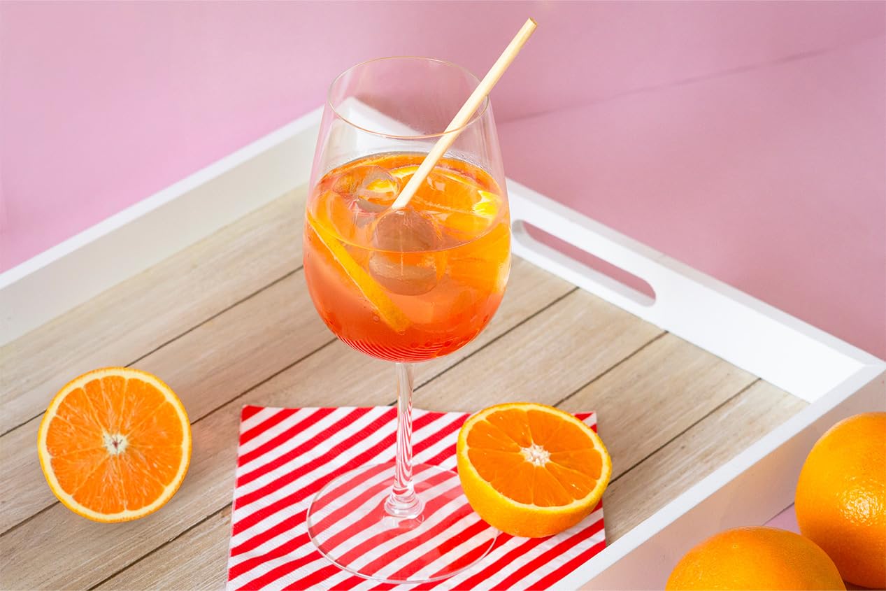 Aperitivo sciroppo di cocktail biologico Höllinger - Organic Bitter-Orange Flavored Syrup, Vegan, 3x500ml Glass Bottle, Natural Botanical Ingredients