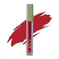 Batom Líquido Vermelho, matte, aveludado, Silk Skin, Vermelho, Alta Pigmentação, Efeito Blur, Longa Duração, confortável nos lábios, glamour, Ruby rose