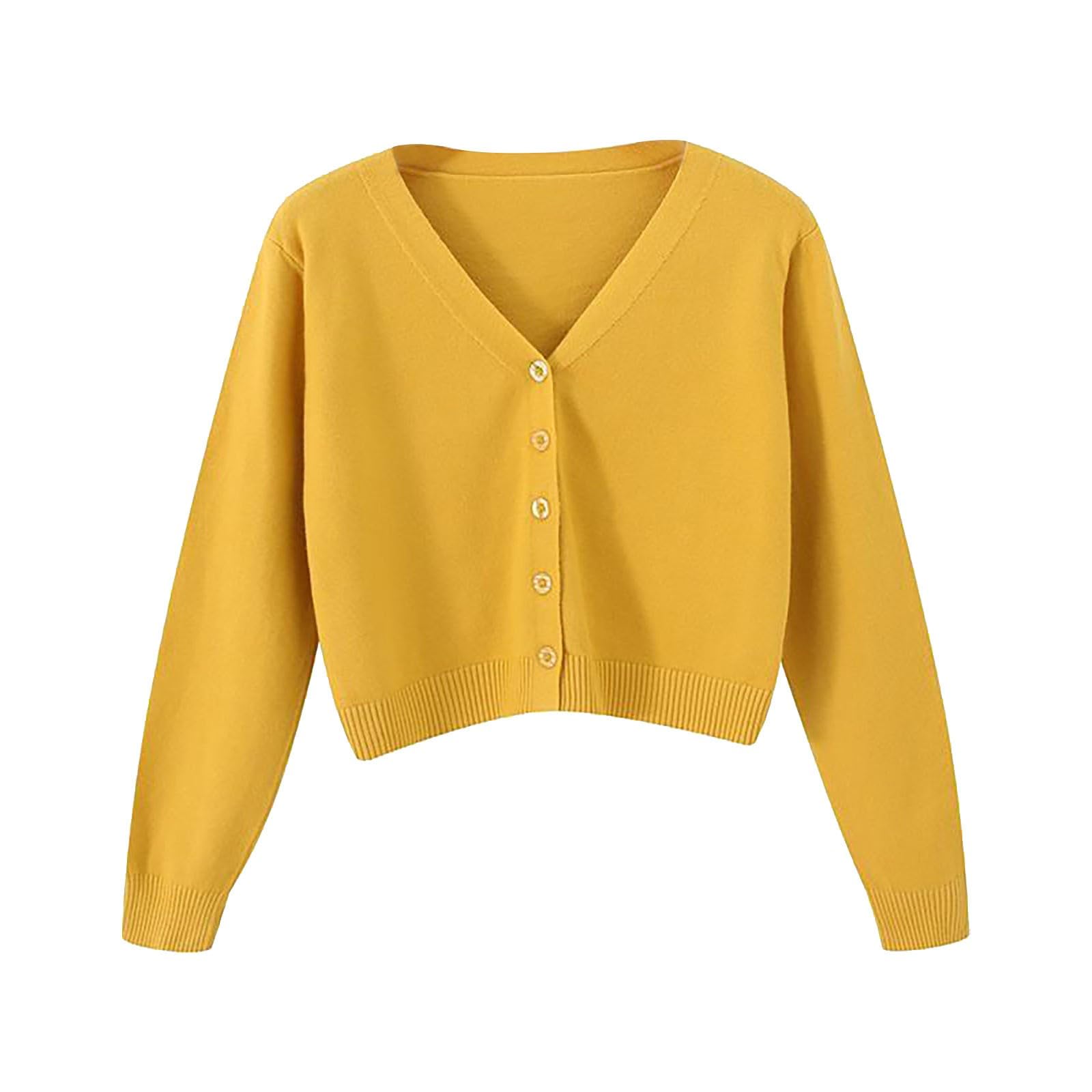 Cardigan corto da donna, elegante, sottile, estivo, corto