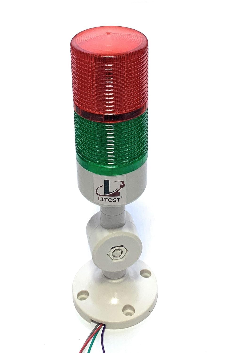 Litost® 2 Layer Stack Light Signal Tower Light with Buzzer 220 Volt AC 2 Tier (RED/Green-image-47