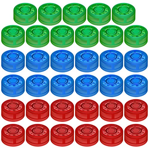 DaierTek Footswitch Pedal Buttons, Guitar Effect Pedal Footswitch Topper 25mm Cap, Stomp Foot Switch...
