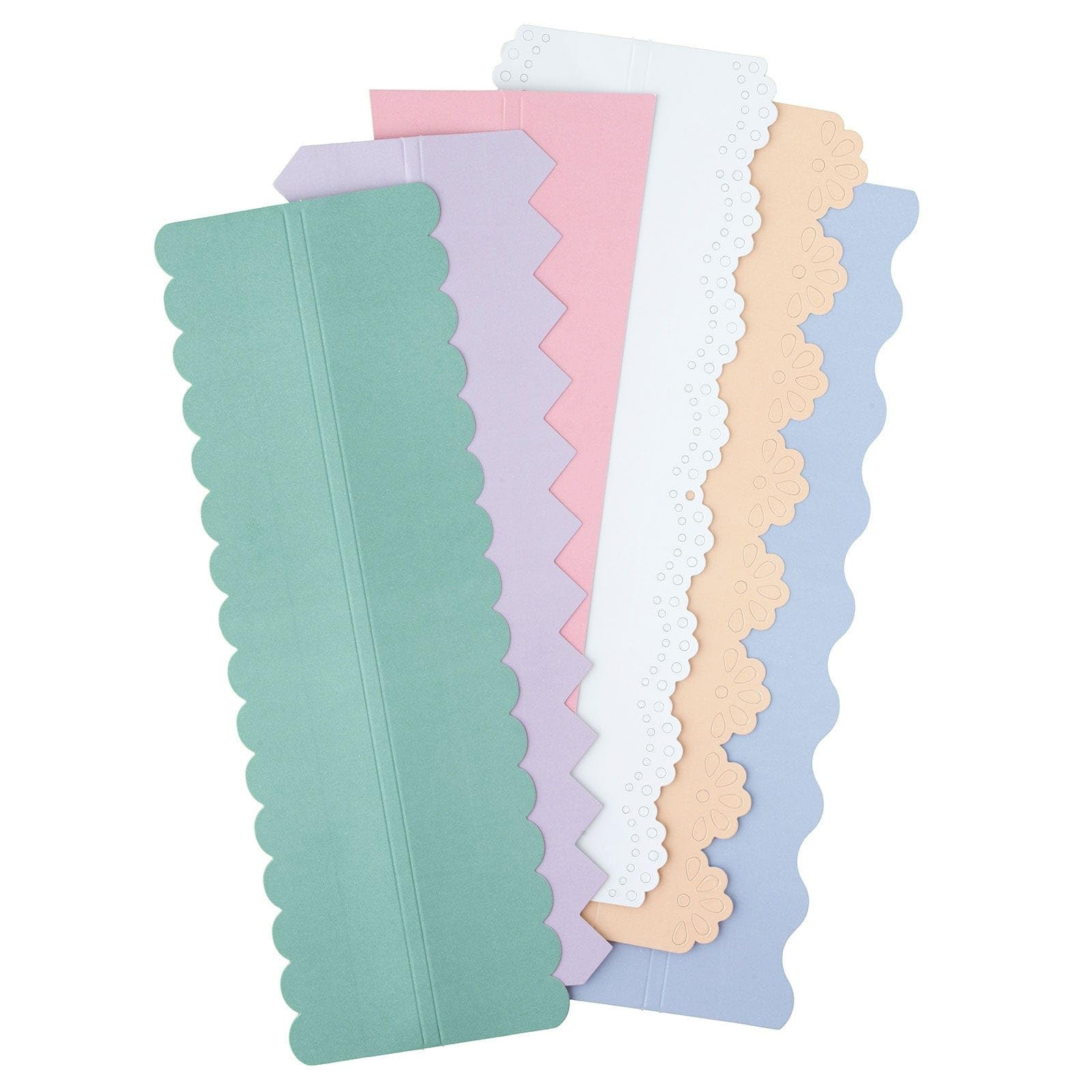 We R Makers Thermal Cinch Binding Spines Diecut - 6 pcs for Thermal Binding Machine - for Bookbinding of Journals & Planners, Red, Blue, Green, Purple, 4.75" x 12.8" x 0.5"