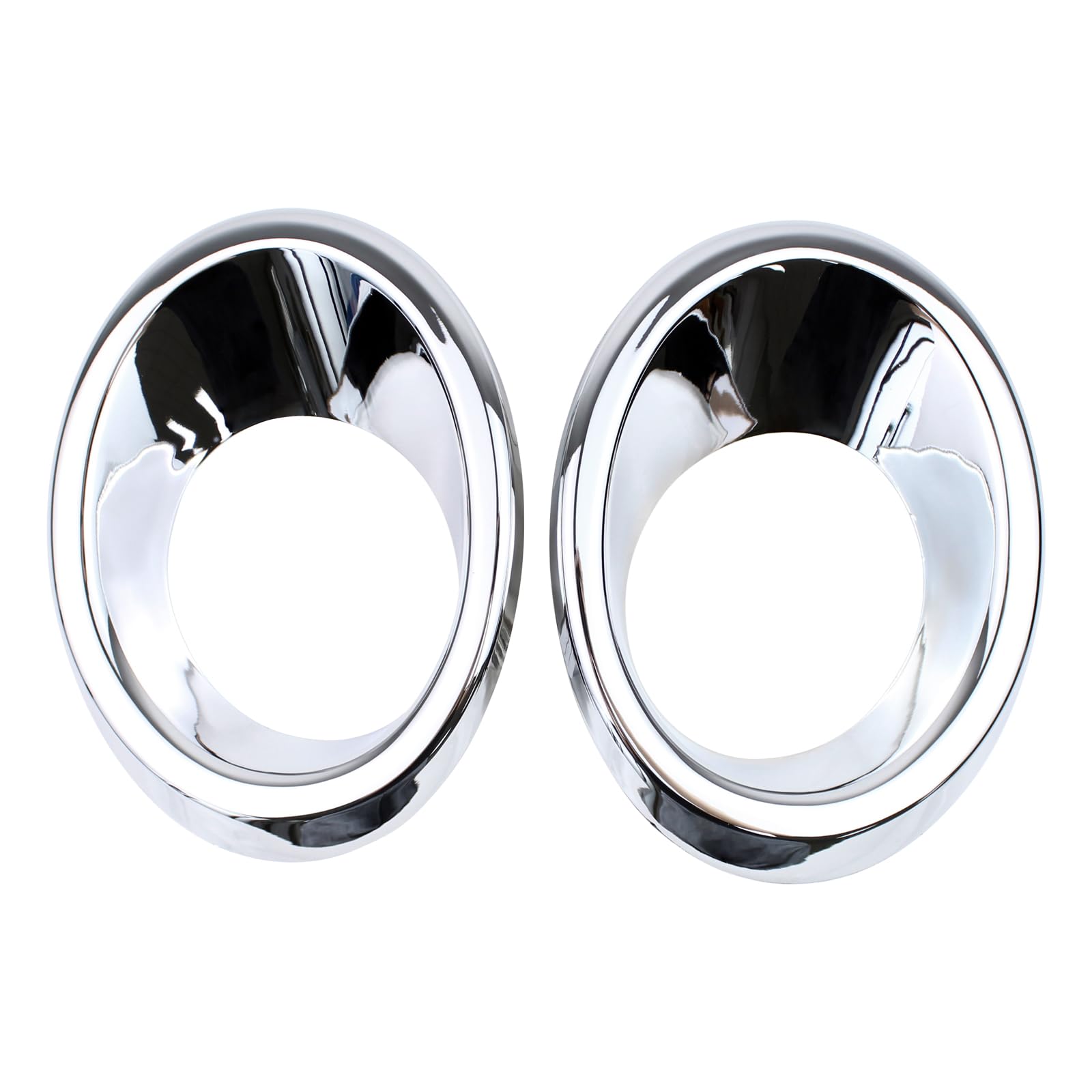 DriveFix Fog Light Cover Trim Ring Chrome Driver and Passenger Side for Nissan Pathfinder 2013-2016