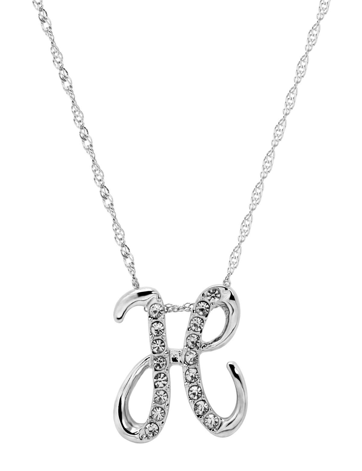 Buy Paialco Jewelry Diamante Initial 