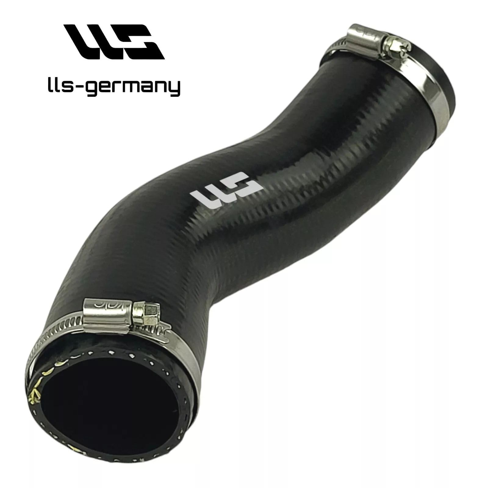 LLS-GERMANY Tubo dell'aria di carica turbo compatibile con Doblo (263), 1.6 D MultiJet, 90 CV, 95 CV, 100 CV, 101 CV, 105 CV, 120 CV, 52087205, 52005211