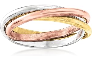 Fashionable Tricolor Ring for Women