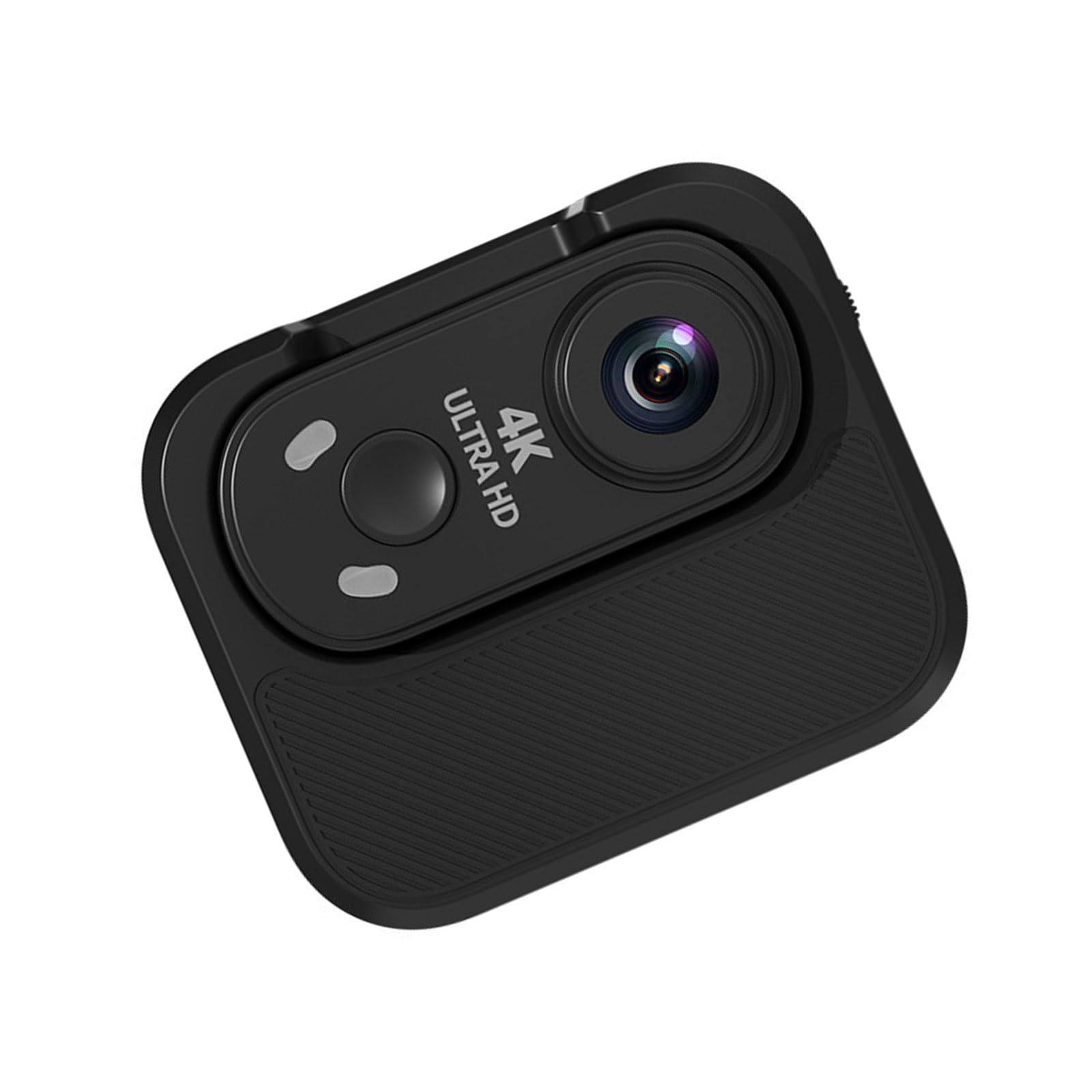 Tiny Caméra de résolution 4K avec support pour extérieur, noir