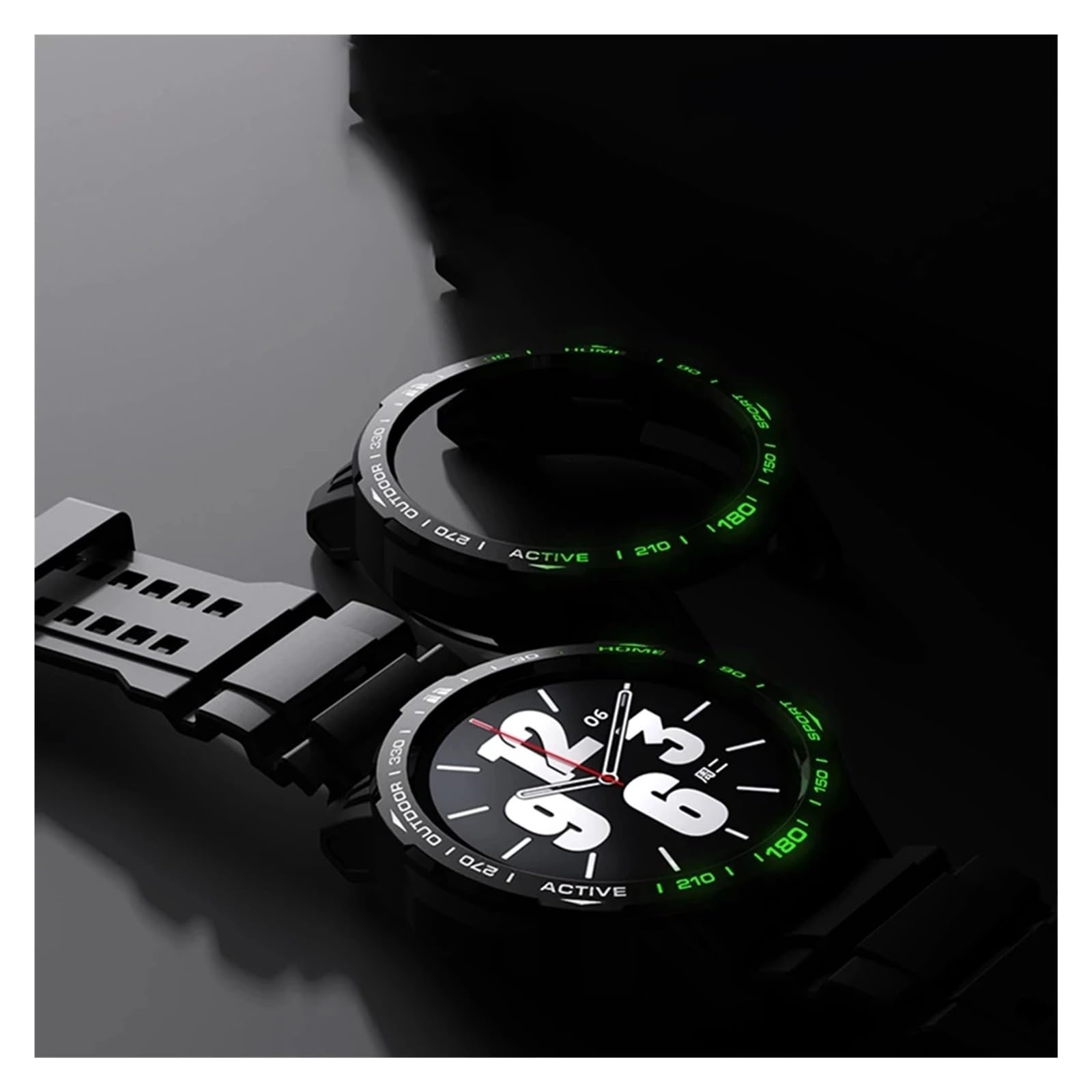 Lot de coques et bracelets adaptés à Xiaomi Mi Watch Color 2, en TPU, accessoires de couverture, armure pare-chocs, adaptés à Mi Watch S1 Active