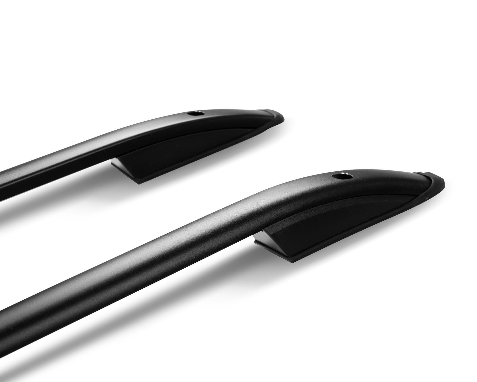 CHROMEMASTER | Barras Portaequipajes, Rieles de Techo Compatible con VW Multivan T5 L1 Corto 2003-2015; Se Utilizan para el Montaje de Portaequipajes de Techo, Cajas de Techo o Portabicicletas