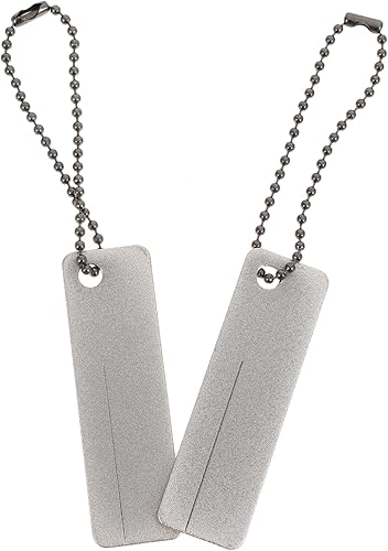 COOLHIYA Afilador de piedra de afilar, afilador de diamantes, herramientas japonesas, piedras de afilar de diamantes, llavero afilador montado