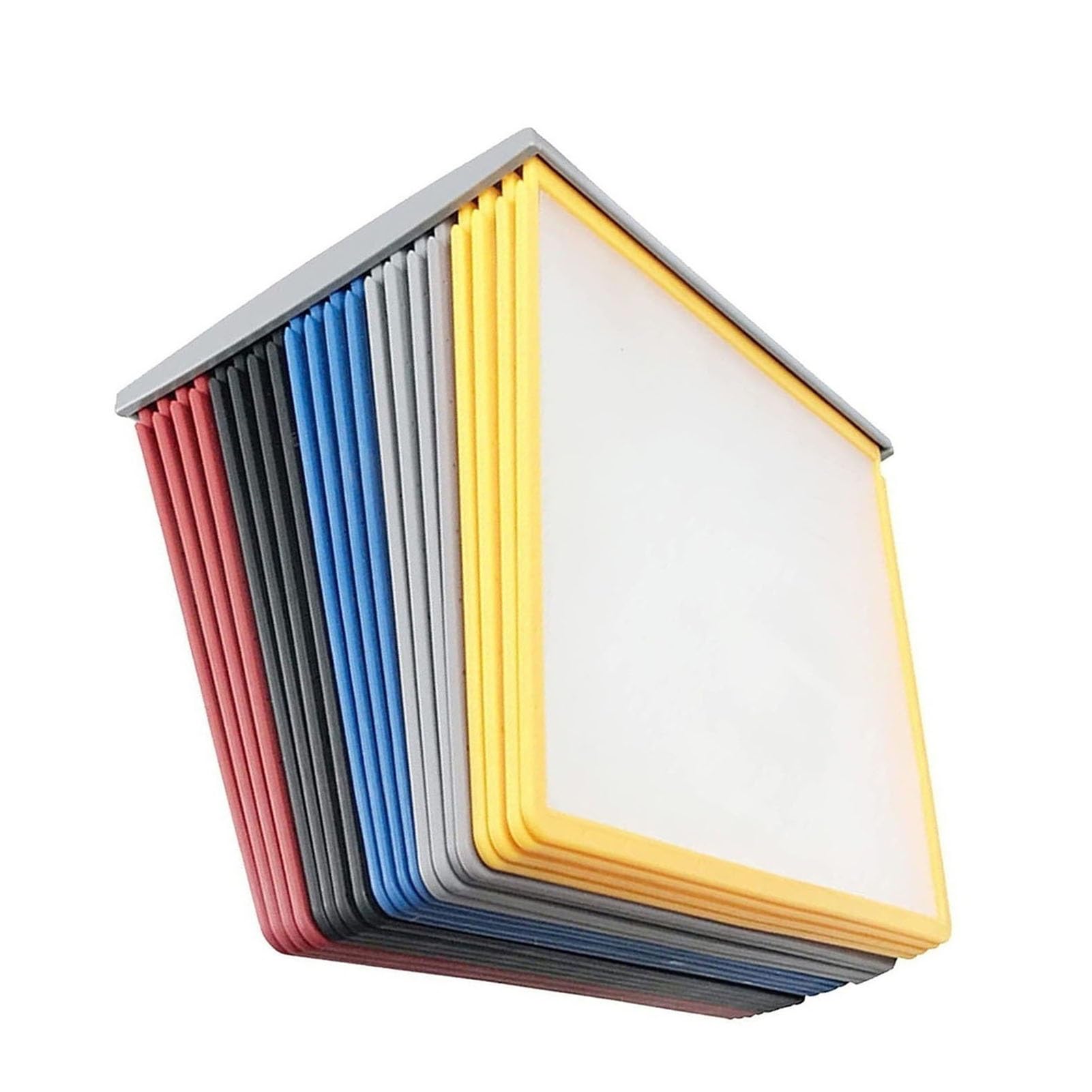 Schreibtisch-Sichttafelsystem - Tisch-Sichttafelsystem, Stabiler Sichttafel-Tischständer, 20 Seiten/40 Seiten, Briefgröße, Für Büro-/Schulausstellung Und Aufbewahrung Von A4-Dokumenten