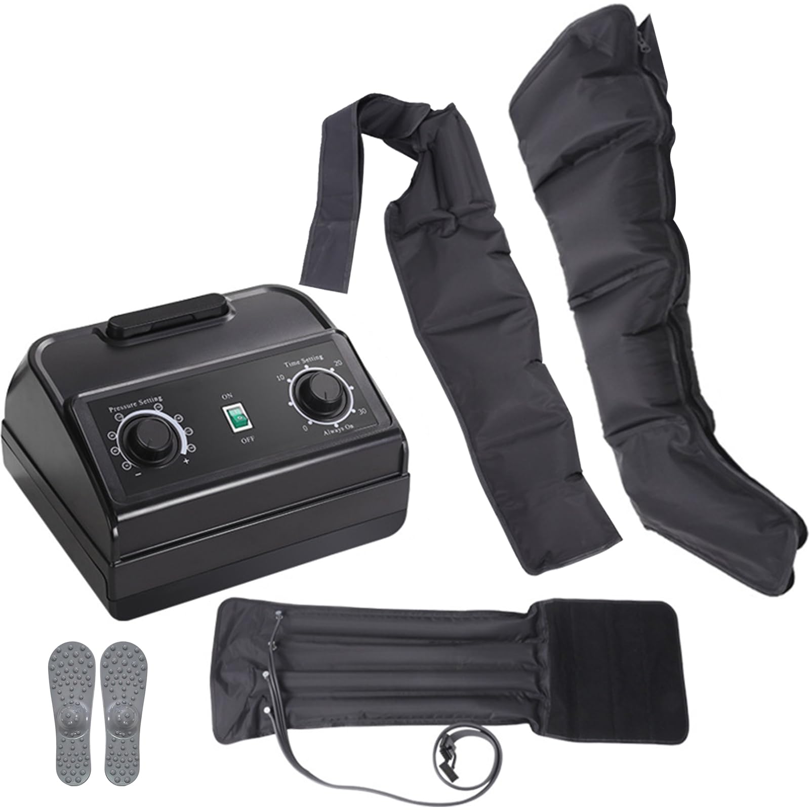 Appareil de massage pour les jambes à compression drainante
