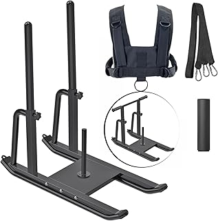Weight Sled for Training Outdoor/Indoor, Workout Sled Push Pull Weighted Sled Football Speed Fitness